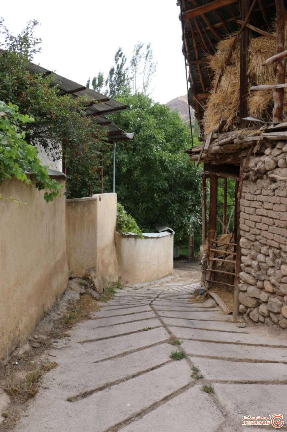 قسمتی از روستای اندج