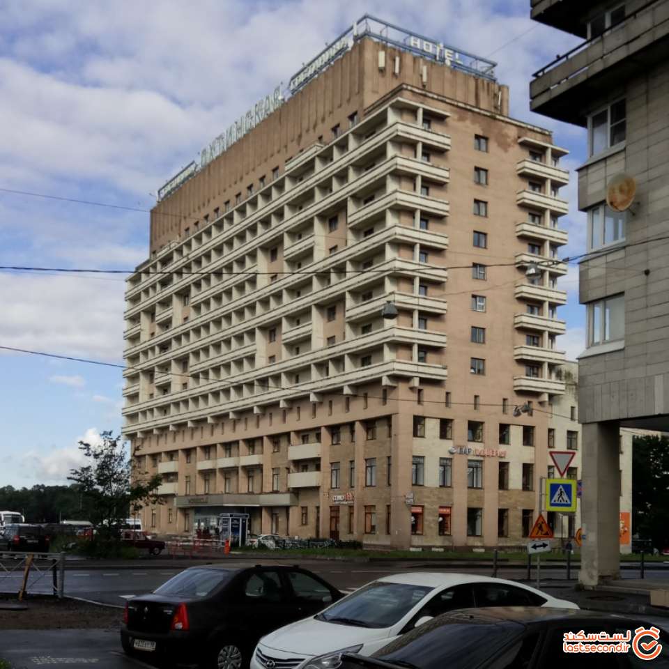 نمایی از هتل اُختینیسکایا در سنت پترزبورگ