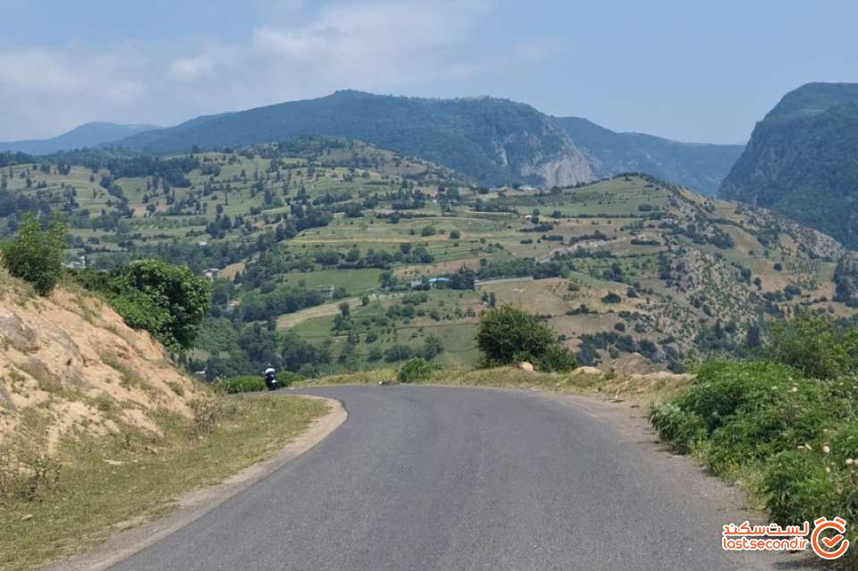 مسیر دیلمان شاه شهیدان