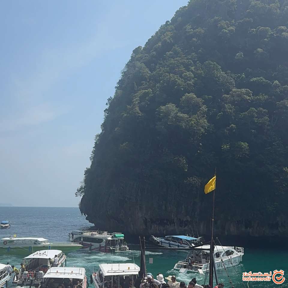 اسکله توقف قایق های تند رو در تور فی فی