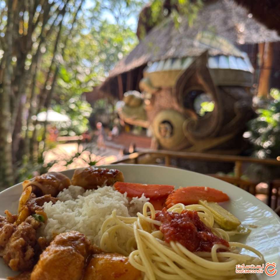 ناهار زیپ لاین هانومان