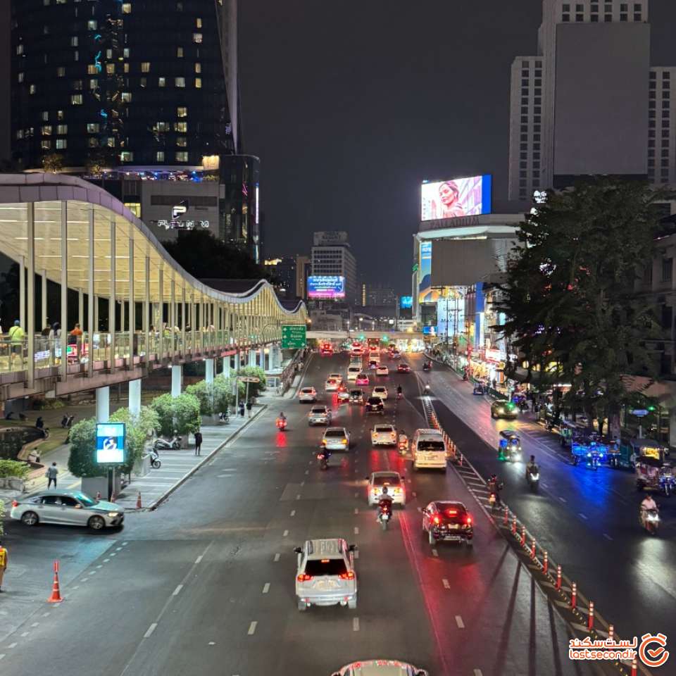 خیابان های مدرن بانکوک