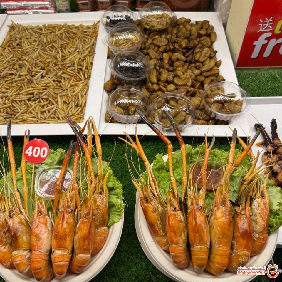 غذاهای عجی بانکوک