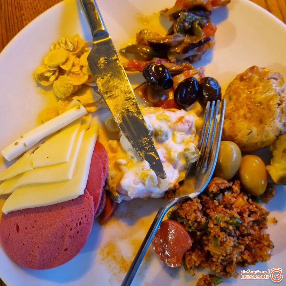 صبحانه هتل بای ریج