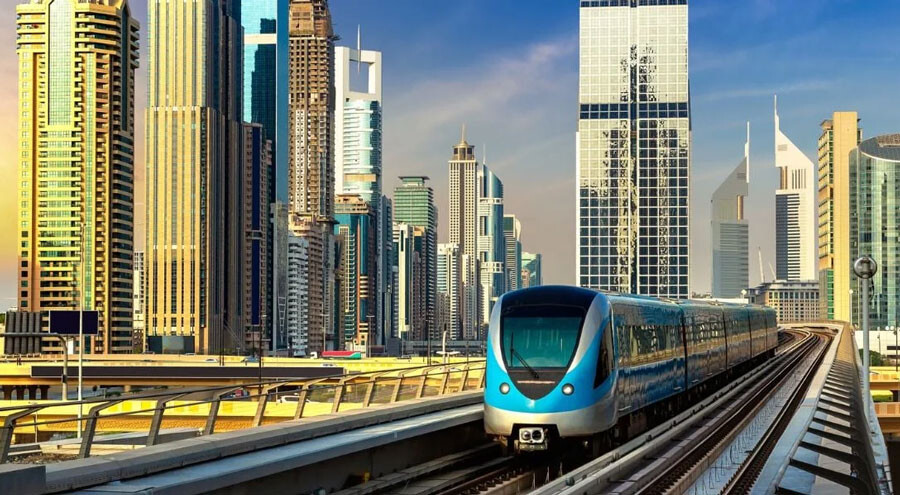 جاهای دیدنی دبی نزدیک مترو + فاصله جاذبه تا ایستگاه