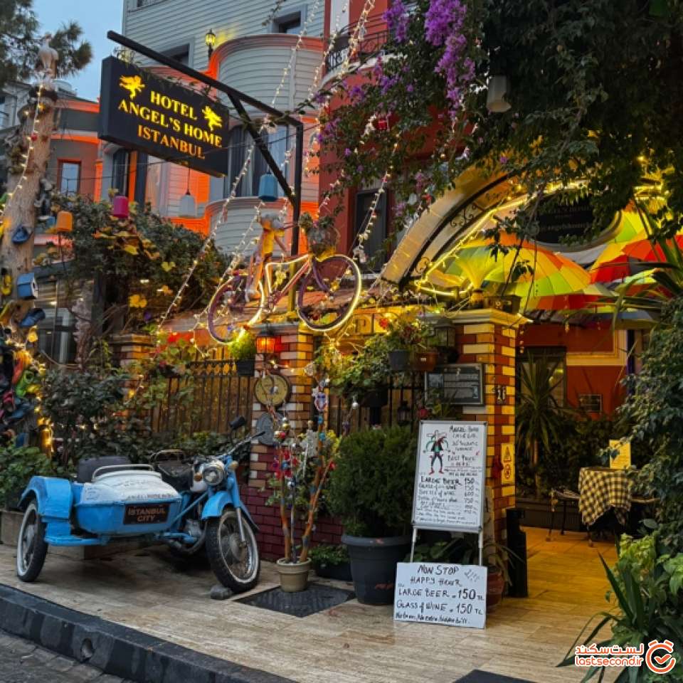 کوچه های منطقه تاریخی نزدیک ایاصوفیه