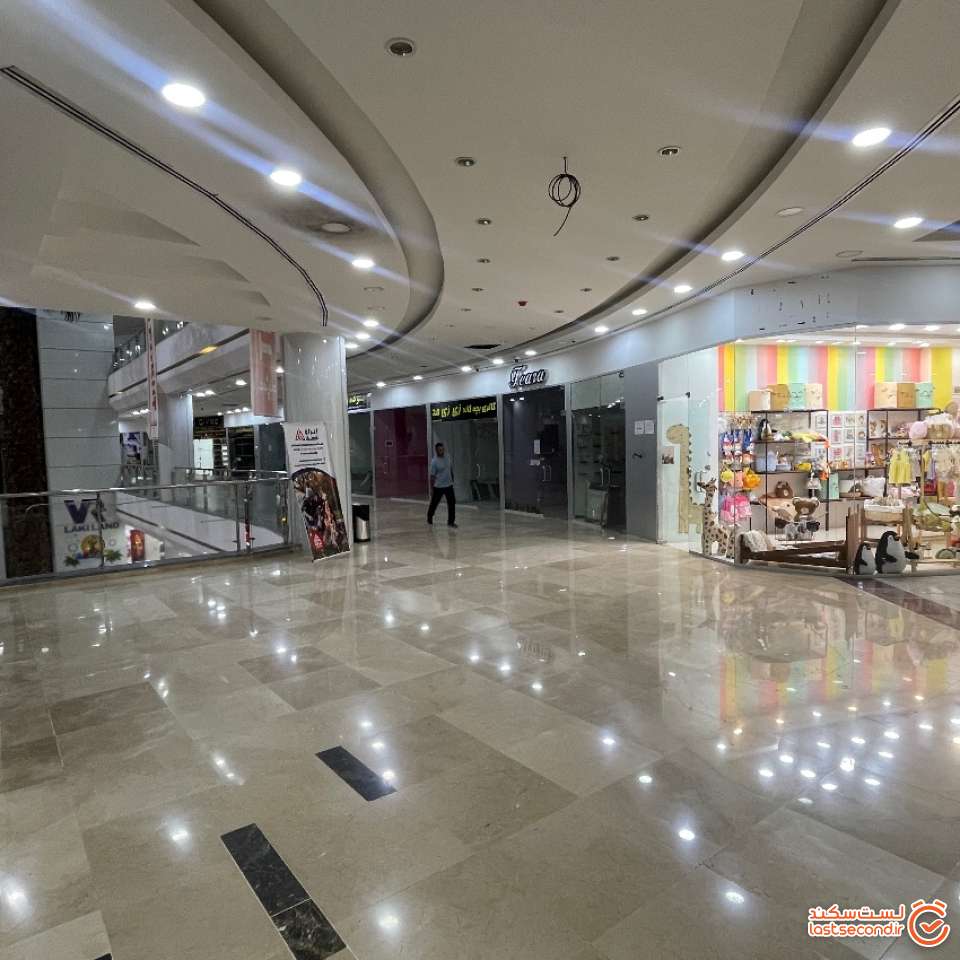 حالت نیمه تعطیلی پاساژ