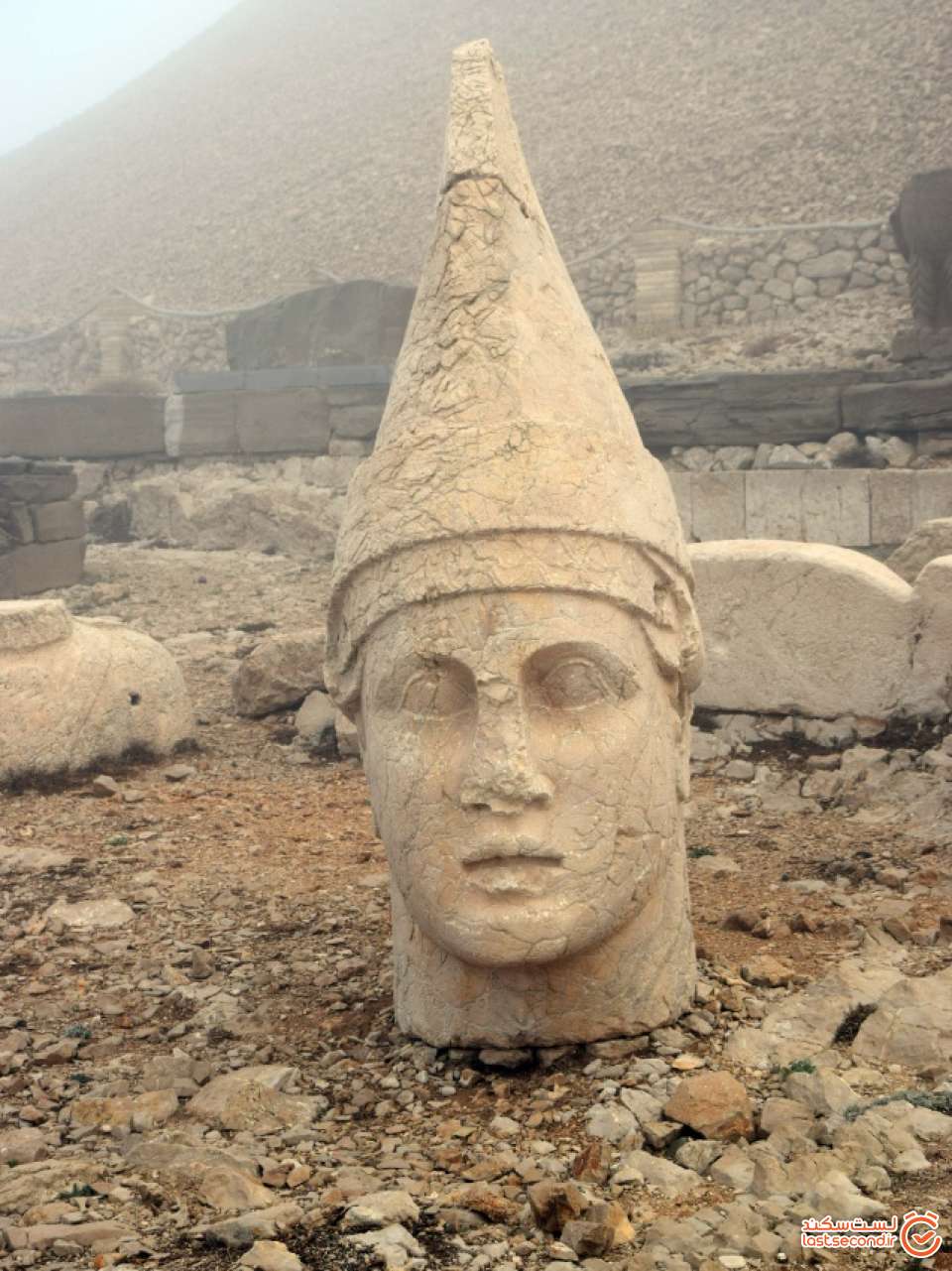 سر از تن جدا شده یکی از خدایان باستان و محافظ جناب آنتیخیوس