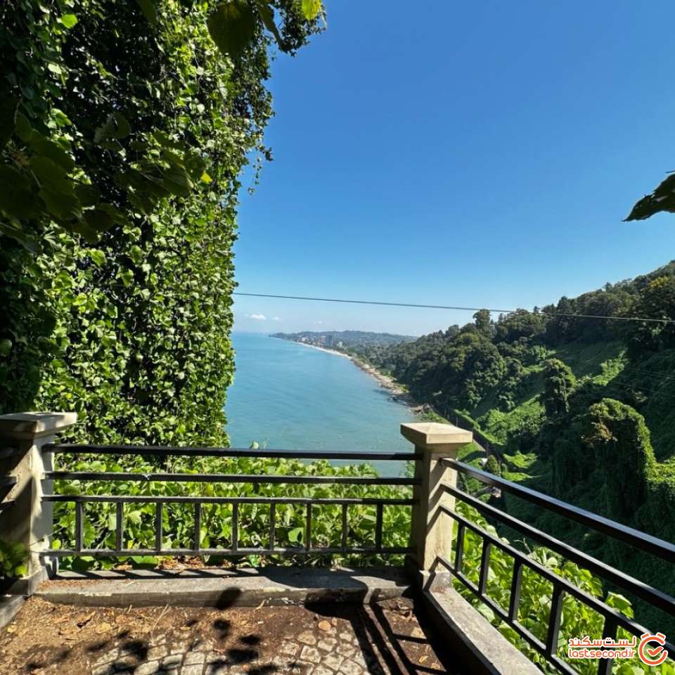 باغ گیاه شناسی باتومی در حاشیه دریای سیاه