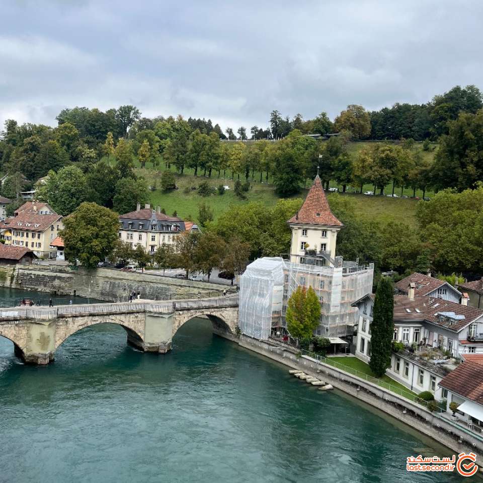 رودخانه در شهر برن