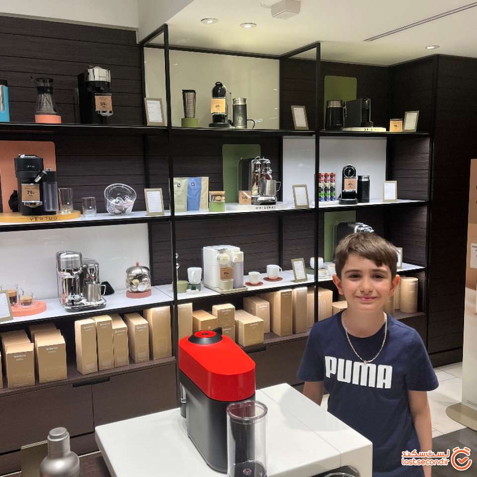 فروشگاه نسپرسو میلان، برای خرید کپسول قهوه