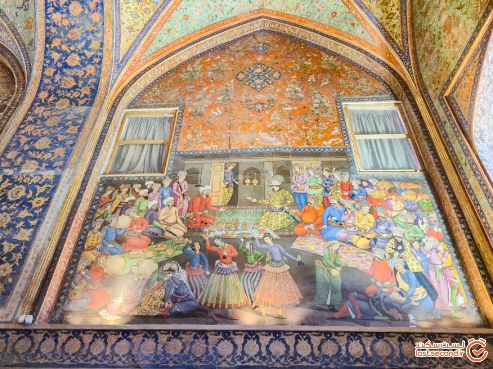 تصویر 14: پذیرایی شاه عباس اول از ولی محمد خان