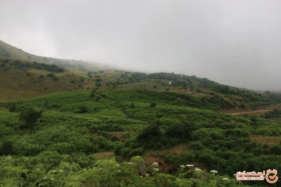 چشم اندازی از مناظر بازگشت از ییلاقات