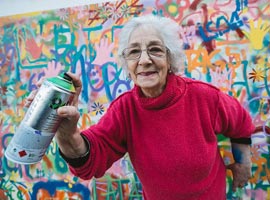 سالمندان لیسبون، دیوار های شهرشان را نقاشی کردند