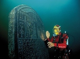 کشف شهرهای زیر آب مصر