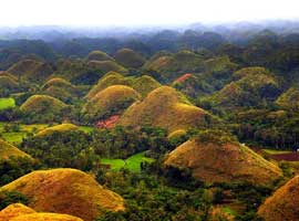 تپه‌های شکلاتی، جالبترین جاذبه گردشگری فیلیپین