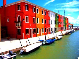 بورانو ، دهکده ای رنگارنگ در ایتالیا