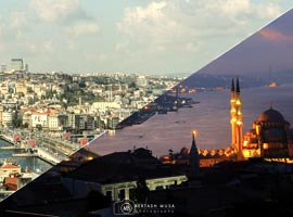 تصاویری از جاذبه های دیدنی استانبول در روز و شب 