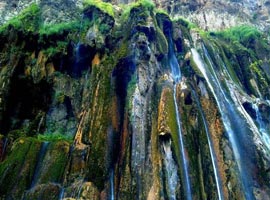 آبشار زیبای مارگون در ایران + تصاویر