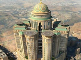 بزرگترین هتل جهان، سال آینده در مکه افتتاح می شود
