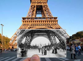  تغییرات شهر پاریس در طول یک قرن به روایت تصویر