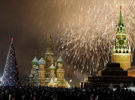  میزبانی روسیه از 12 میلیون گردشگر در تعطیلات سال نو