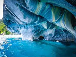 غار زیبای مرمر در شیلی
