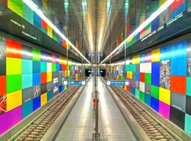 هنری ترین ایستگاههای مترو + تصاویر