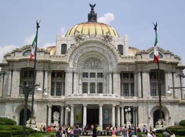 آشنایی با قصر هنرهای زیبا در مکزیک