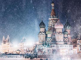 تصاویری رویایی از زمستان روسیه