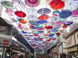 کوچه چترها، پاتوقی جدید برای گرفتن عکس یادگاری در تهران