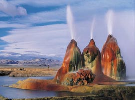 آبشار آبگرم امریکا،عجیب و زیبا + تصاویر