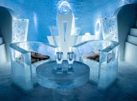 هتل یخی خارق العاده در سوئد