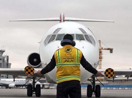 گزارش تصویری از فرودگاه شهید هاشمی نژاد مشهد به مناسبت روز جهانی هواپیمایی