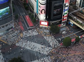 خط عابر پیاده، جاذبه خاص و نمادین توکیو