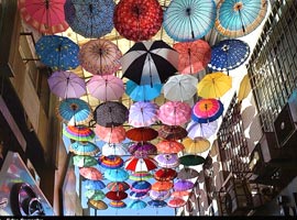 کوچه چتری؛ این بار در شیراز + تصاویر