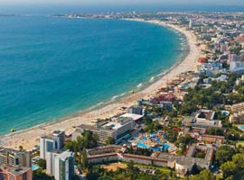 ساحل زیبای سانی بیچ (Sunny Beach)، بلغارستان
